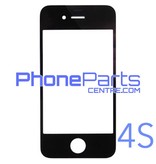 6D glass - dark retail packing for iPhone 4S (10 pcs)