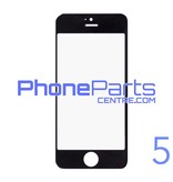 6D glas - donkere winkelverpakking voor iPhone 5 (10 stuks)