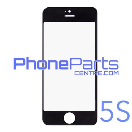 6D glass - dark retail packing for iPhone 5S (10 pcs)
