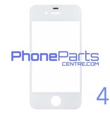 6D glas - donkere winkelverpakking voor iPhone 4 (10 stuks)