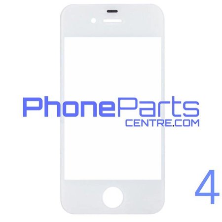 6D glass - dark retail packing for iPhone 4 (10 pcs)