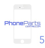 6D glas - donkere winkelverpakking voor iPhone 5 (10 stuks)