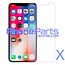 Tempered glass  0.3MM 2.5D  - no packing for front iPhone X (50 pcs)