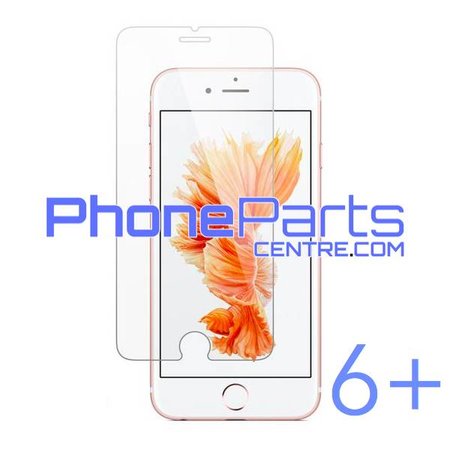 Tempered glass  0.3MM 2.5D - zonder verpakking voor iPhone 6 Plus (50 stuks)