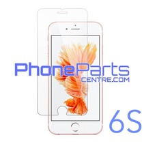 Tempered glass  0.3MM 2.5D - zonder verpakking voor iPhone 6S (50 stuks)