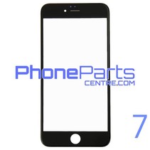 6D glas - zonder verpakking voor iPhone 7 (25 stuks)