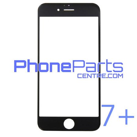 6D glas - zonder verpakking voor iPhone 7 Plus (25 stuks)