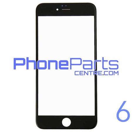 6D glass - white retail packing for iPhone 6 (10 pcs)