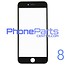 6D glass - white retail packing for iPhone 8 (10 pcs)