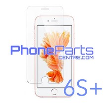 Tempered glass  0.3MM 2.5D - winkelverpakking voor iPhone 6S Plus (10 stuks)