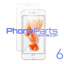 Tempered glass premium quality 0.3MM 2.5D - retail packing for iPhone 6 (10 pcs)