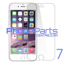 Tempered glass premium kwaliteit 0.3MM 2.5D - winkelverpakking voor iPhone 7 (10 stuks)