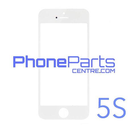 6D glass - white retail packing for iPhone 5S (10 pcs)