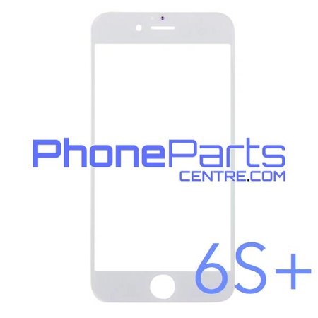6D glass - white retail packing for iPhone 6S Plus (10 pcs)