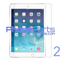 Tempered glass premium kwaliteit - winkelverpakking voor iPad 2 (10 stuks)