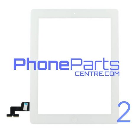 Digitizer / glass lens / home button for iPad 2 (2 pcs)