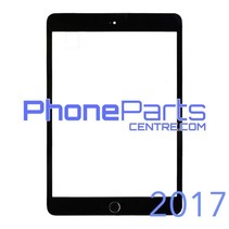 Touchscreen / glazen voorkant / home button voor iPad 2017 (2 stuks)