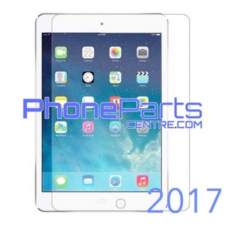 Tempered glass premium kwaliteit - winkelverpakking voor iPad 2017 (10 stuks)