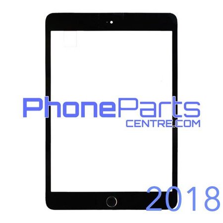 Touchscreen / glazen voorkant / home button voor iPad 2018 (2 stuks)