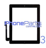 Digitizer / glass lens / home button for iPad 3 (2 pcs)