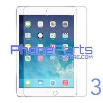 Tempered glass premium kwaliteit - geen verpakking voor iPad 3 (25 stuks)