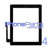 Digitizer / glass lens / home button for iPad 4 (2 pcs)