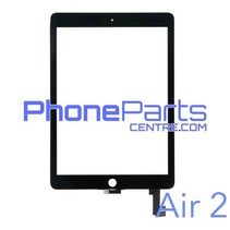 Touchscreen / glazen voorkant / home button voor iPad Air 2 (2 stuks)