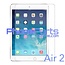 Tempered glass premium quality - no packing for iPad Air 2 (25 pcs)