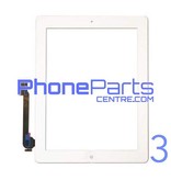 Digitizer / glass lens / home button for iPad 3 (2 pcs)