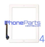 Digitizer / glass lens / home button for iPad 4 (2 pcs)