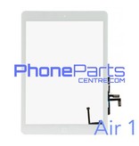 Digitizer / glass lens / home button for iPad Air 1 (2 pcs)