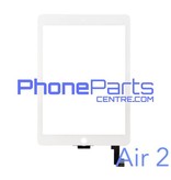 Digitizer / glass lens / home button for iPad Air 2 (2 pcs)