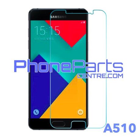 A510 Tempered glass - zonder verpakking voor Galaxy A5 (2016) - A510 (50 stuks)