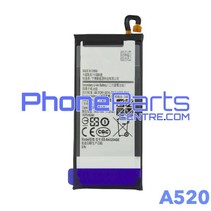 A520 Battery for Galaxy A5 (2017) - A520 (4 pcs)