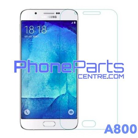 A800 Tempered glass - winkelverpakking voor Galaxy A8 (2015) - A800 (10 stuks)
