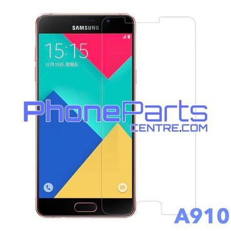 A910 Tempered glass - retail packing for Galaxy A9 Pro (2016) - A910 (10 pcs)