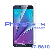 G610 Tempered glass premium kwaliteit - winkelverpakking voor Galaxy J7 Prime (2016) - G610 (10 stuks)