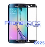 G925 Curved tempered glass - no packing for Galaxy S6 Edge - G925 (25 pcs)