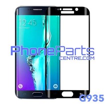 G935 Gebogen tempered glass - zonder verpakking voor Galaxy S7 Edge - G935 (25 stuks)