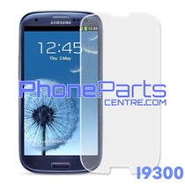 I9300 Tempered glass premium kwaliteit - zonder verpakking voor Galaxy S3 (2012) - I9300 (50 stuks)
