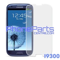 I9300 Tempered glass premium kwaliteit - winkelverpakking voor Galaxy S3 (2012) - I9300 (10 stuks)