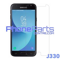 J330 Tempered glass - winkelverpakking voor Galaxy J3 (2017) - J330 (10 stuks)