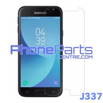 J337 Tempered glass premium quality - retail packing for Galaxy J3 (2018) - J337 (10 pcs)