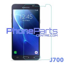 J700 Tempered glass premium quality - retail packing for Galaxy J7 (2015) - J700 (10 pcs)