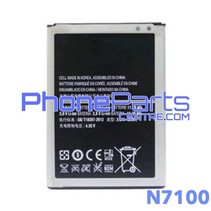 N7100 Batterij premium quality voor Galaxy Note 2 - N7100 (4 stuks)