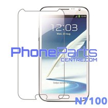 N7100 Tempered glass - retail packing for Galaxy Note 2 - N7100 (10 pcs)