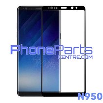 N950 Gebogen tempered glass - zonder verpakking voor Galaxy Note 8 - N950 (25 stuks)