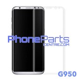 G950 Curved tempered glass - retail packing for Galaxy S8 - G950 (10 pcs)