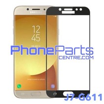 G611 5D tempered glass - zonder verpakking voor Galaxy J7 Prime 2 (2018) - G611 (25 stuks)