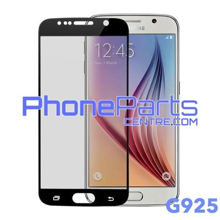 G925 5D tempered glass premium quality - no packing for Galaxy S6 Edge (2015) - G925 (10 pcs)